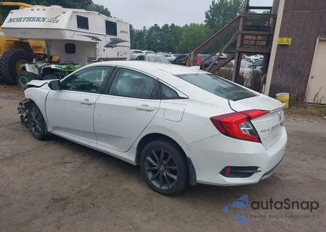 2020 Honda Civic Ex z USA, uszkodzony, nr VIN 19XFC1F34LE019431